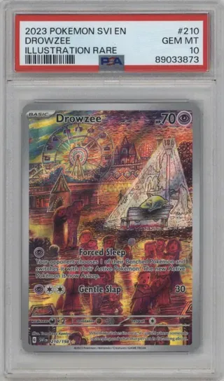 2023 POKEMON SVI EN DROWZEE ILLUSTRATION RARE