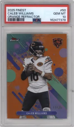 2025 FINEST CALEB WILLIAMS ORANGE REFRACTOR