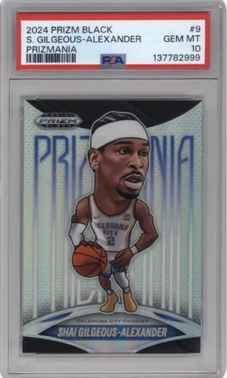 2024 PRIZM BLACK S. GILGEOUS-ALEXANDER PRIZMANIA