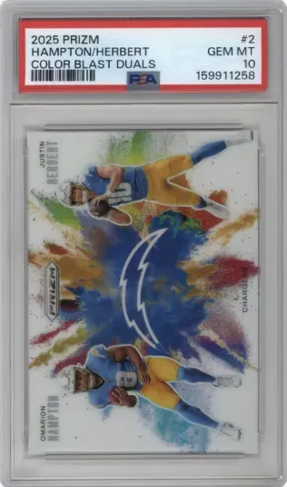 2025 PRIZM HAMPTON HERBERT COLOR BLAST DUALS