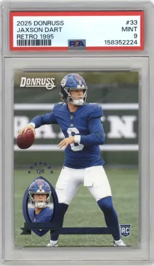 2025 DONRUSS JAXSON DART RETRO 1995