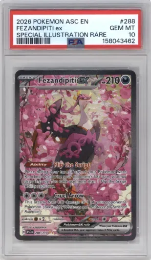 2026 POKEMON ASC EN FEZANDIPITI ex SPECIAL ILLUSTRATION RARE