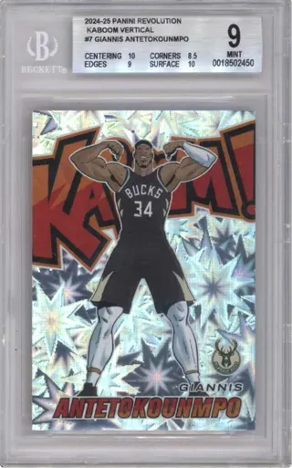 2024-25 PANINI REVOLUTION KABOOM VERTICAL #7 GIANNIS ANTETOKOUNMPO