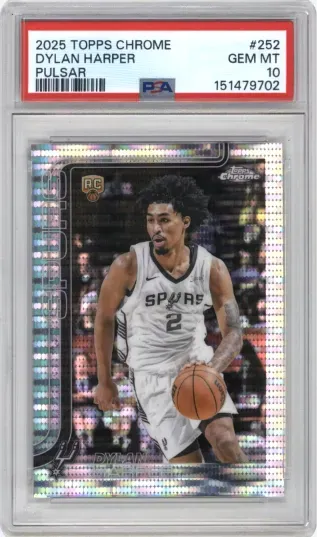 2025 TOPPS CHROME DYLAN HARPER PULSAR