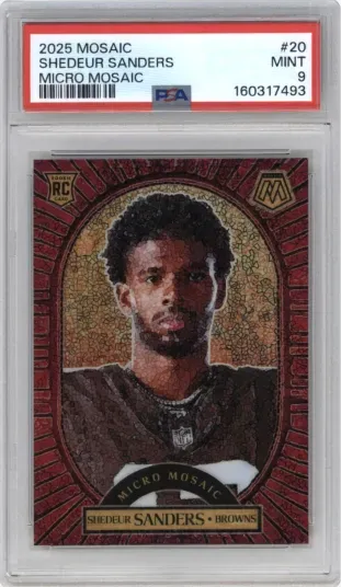 2025 MOSAIC SHEDEUR SANDERS MICRO MOSAIC