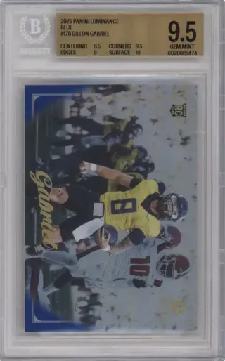 2025 PANINI LUMINANCE BLUE #178 DILLON GABRIEL