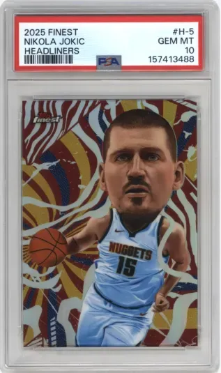 2025 FINEST NIKOLA JOKIC HEADLINERS