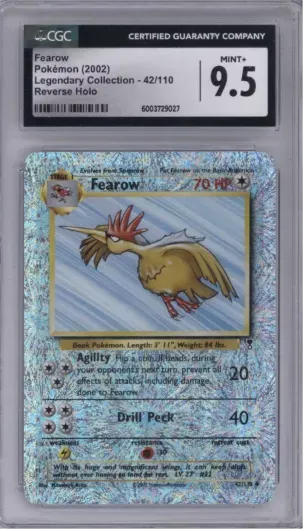 Fearow Pokemon (2002) Legendary Collection Reverse Holo
