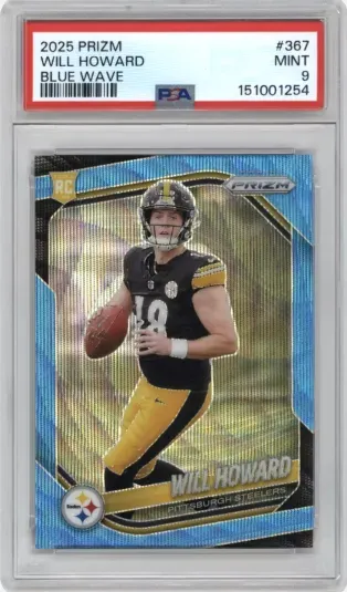 2025 PRIZM WILL HOWARD BLUE WAVE