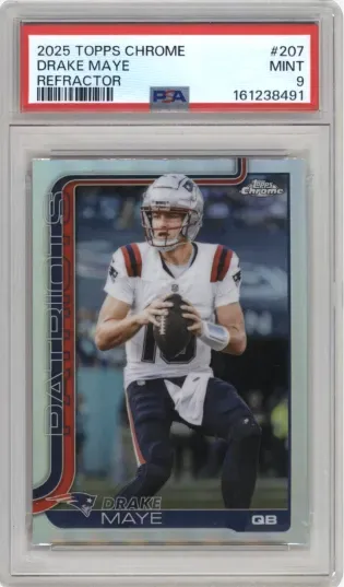 2025 TOPPS CHROME DRAKE MAYE REFRACTOR