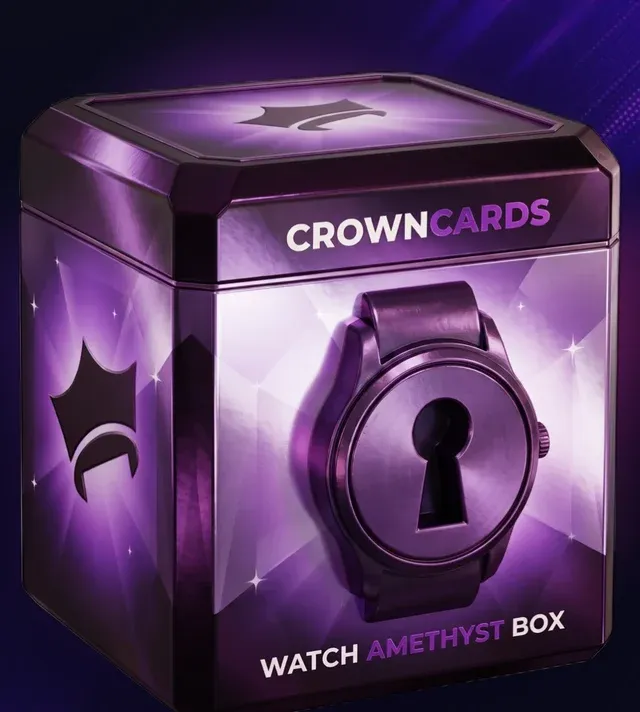 Sealed Watch Amethyst Box as shown in the app