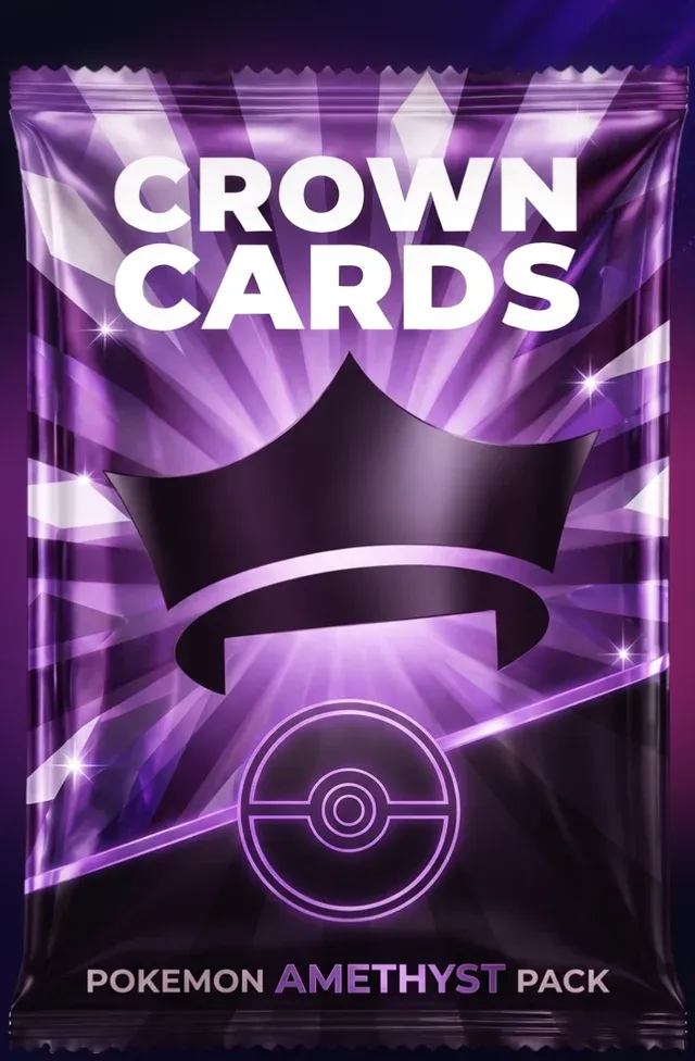 Sealed Pokémon Amethyst Pack as shown in the app