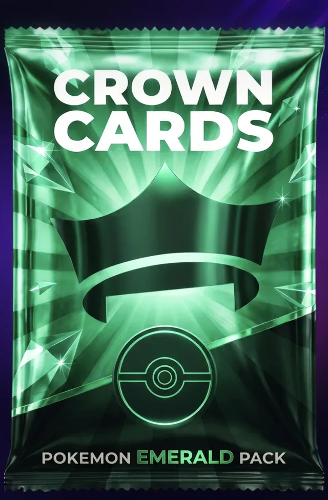 Sealed Pokémon Emerald Pack as shown in the app