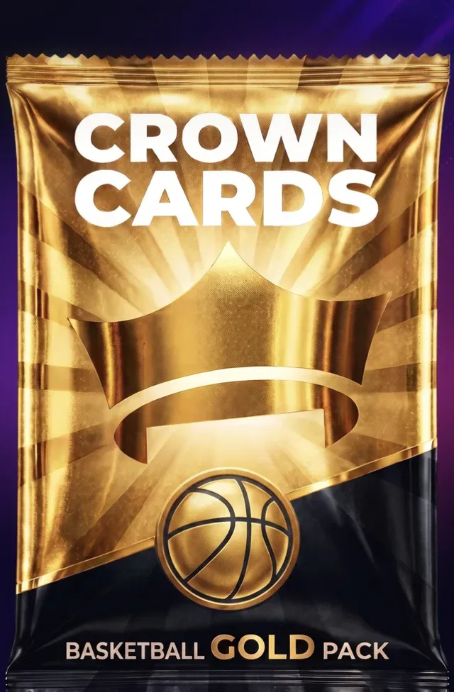 Sealed Basketball Gold Pack as shown in the app