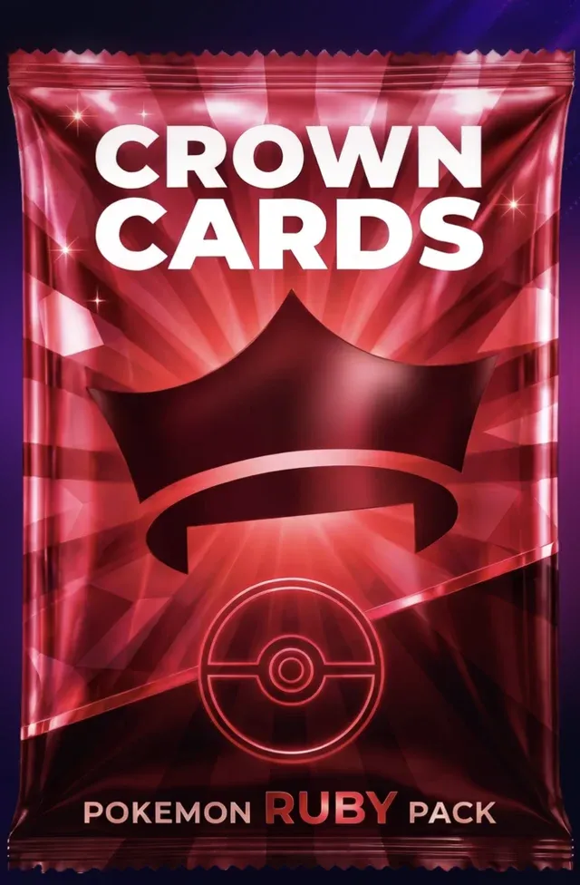 Sealed Pokémon Ruby Pack as shown in the app