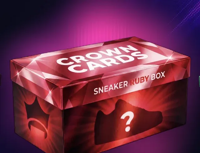 Sealed Sneaker Ruby Box as shown in the app