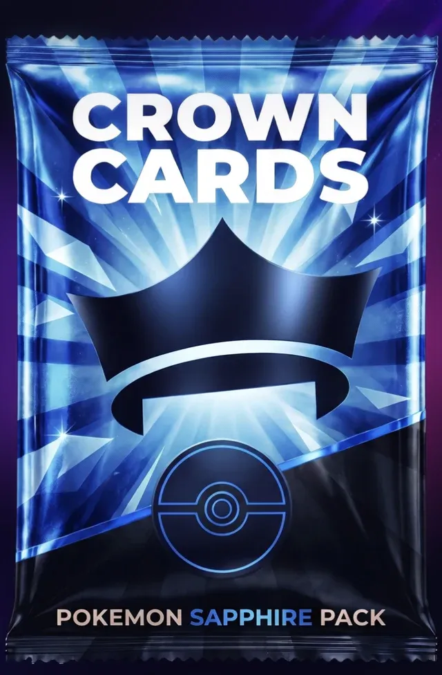 Sealed Pokémon Sapphire Pack as shown in the app