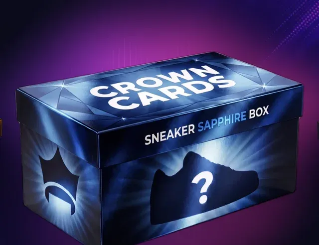 Sealed Sneaker Sapphire Box as shown in the app