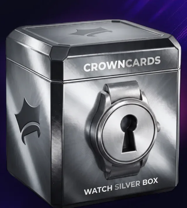 Sealed Watch Silver Box as shown in the app