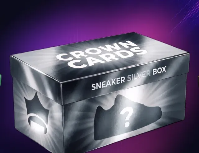 Sealed Sneaker Silver Box as shown in the app