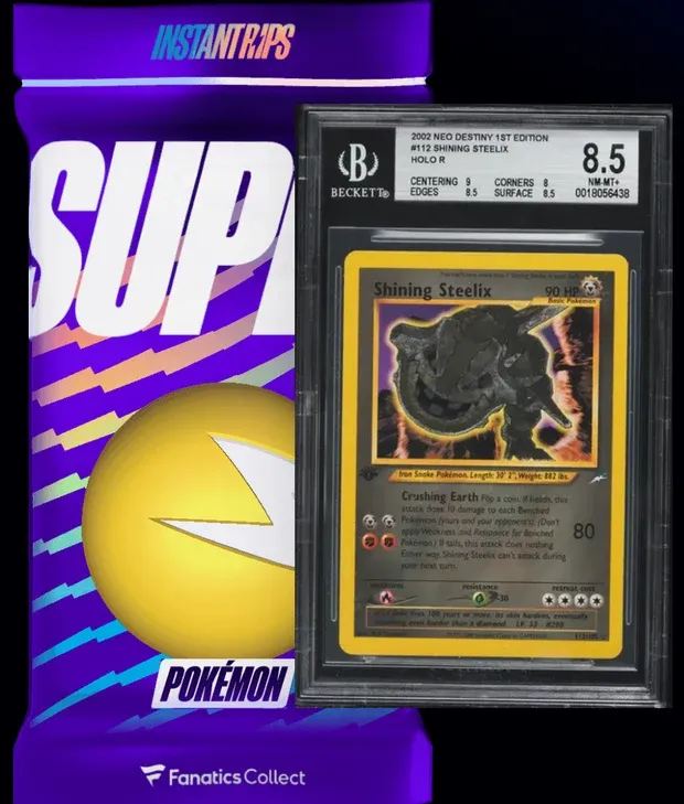 Sealed Pokémon Super Pack as shown in the app